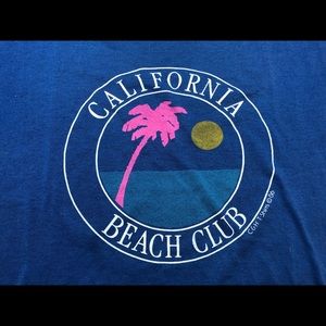 Jerzees Shirts - Vintage California Beach Club Shirt Jerzees Shirts - Vintage California Beach Club Shirt